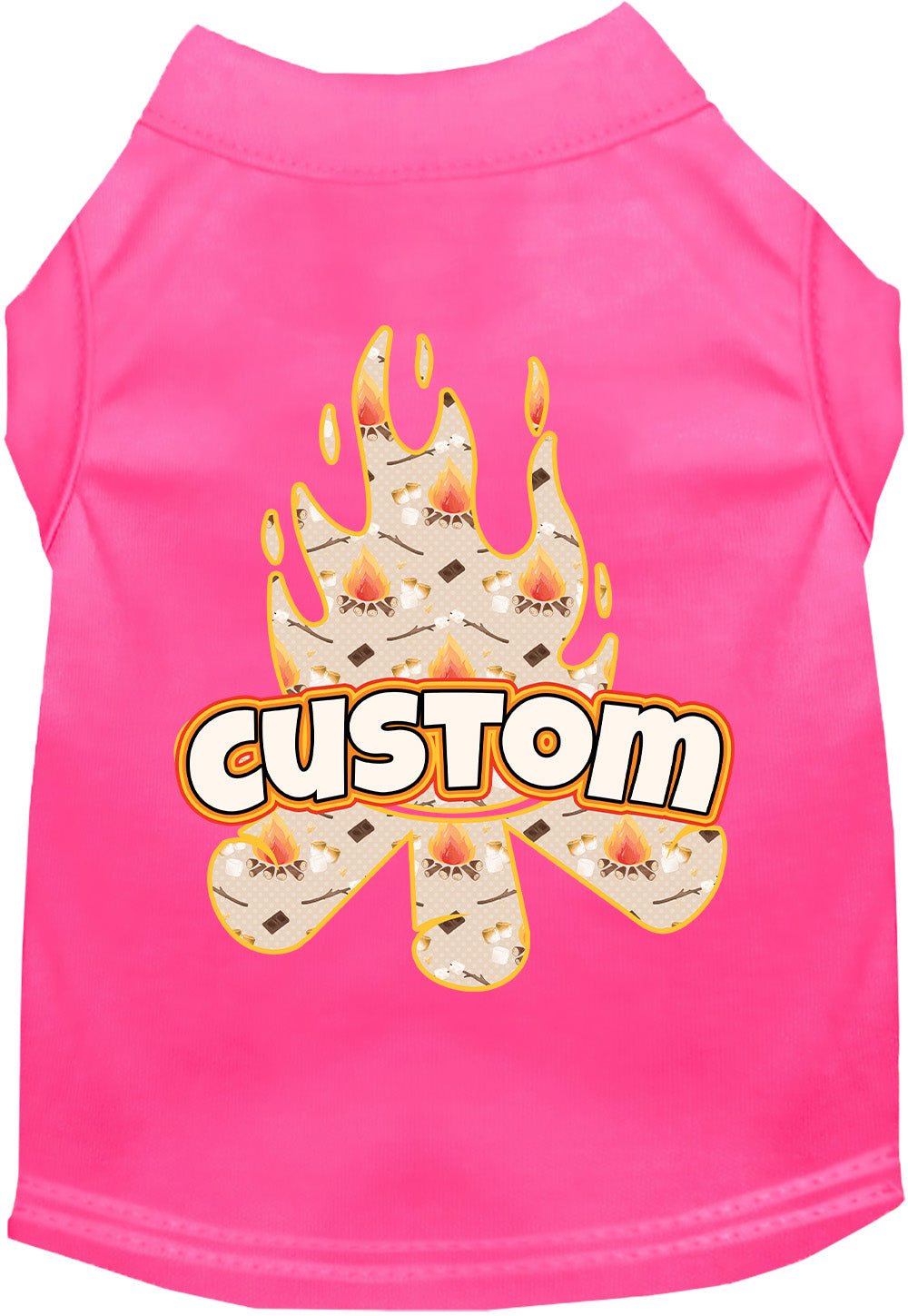 Custom Around the Campfire Pet Shirt