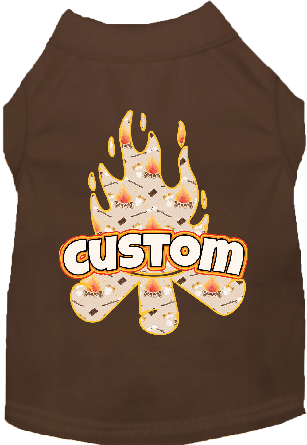 Custom Around the Campfire Pet Shirt
