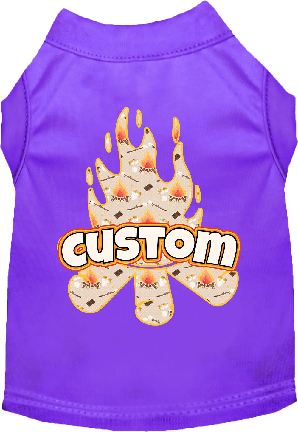 Custom Around the Campfire Pet Shirt