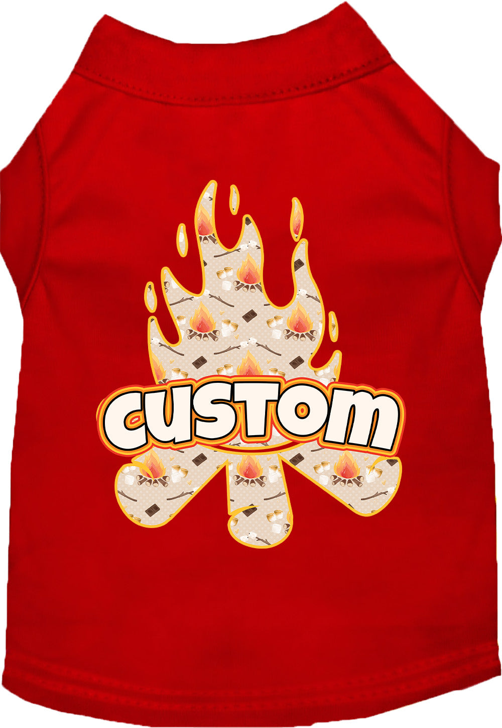 Custom Around the Campfire Pet Shirt