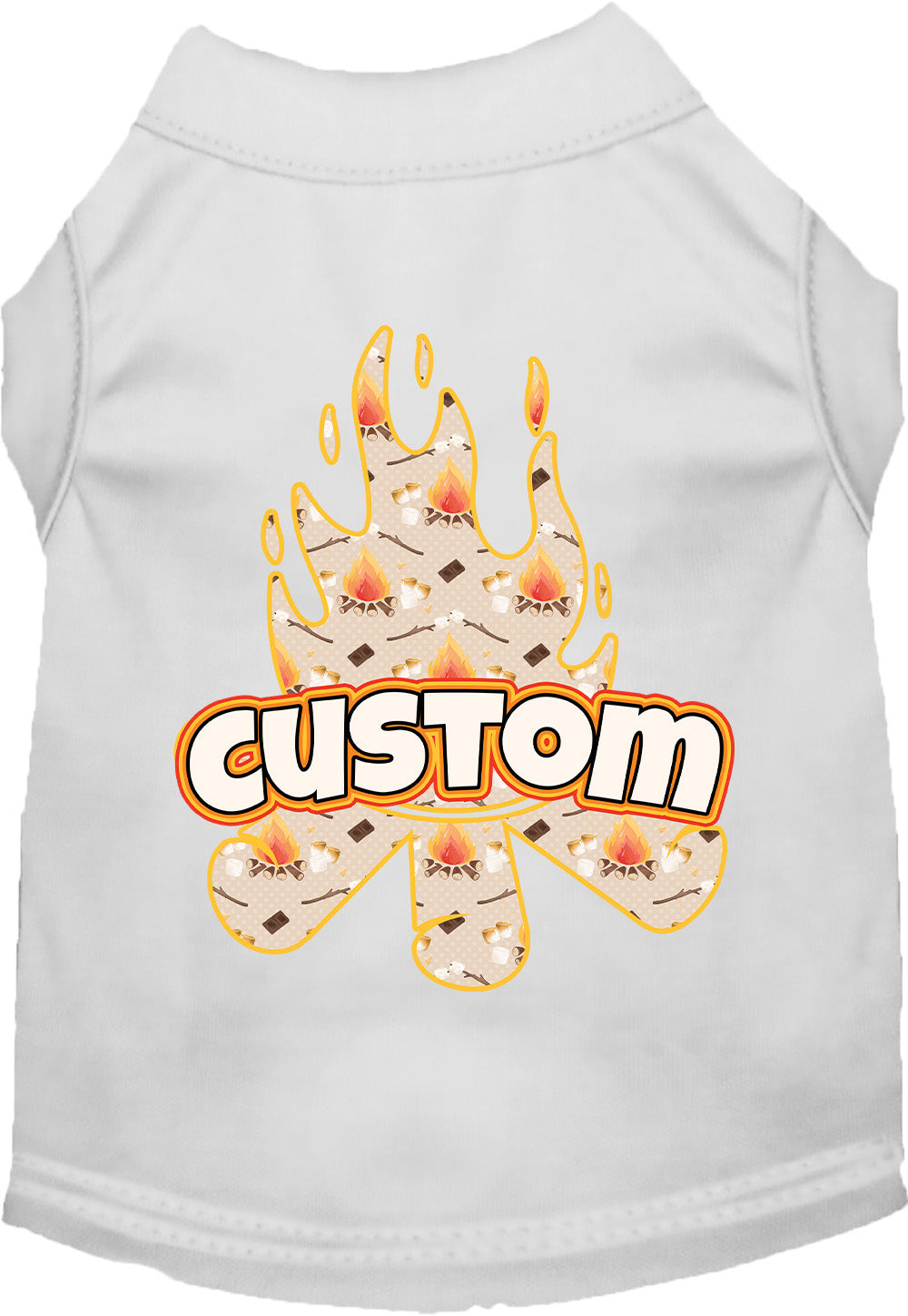 Custom Around the Campfire Pet Shirt