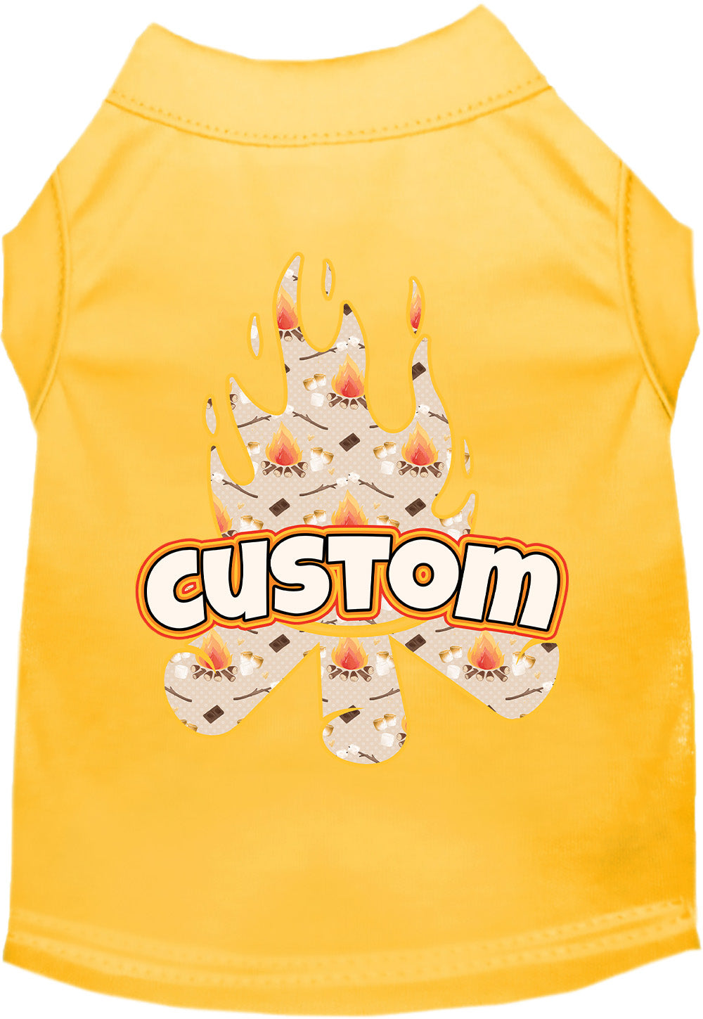 Custom Around the Campfire Pet Shirt