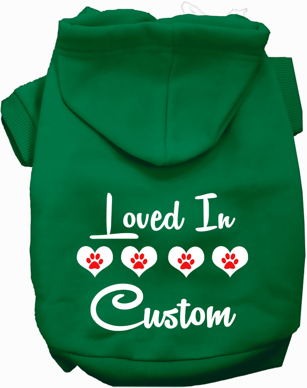 Custom Loved In Pet Hoodie