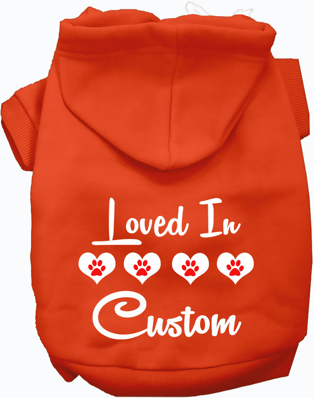 Custom Loved In Pet Hoodie