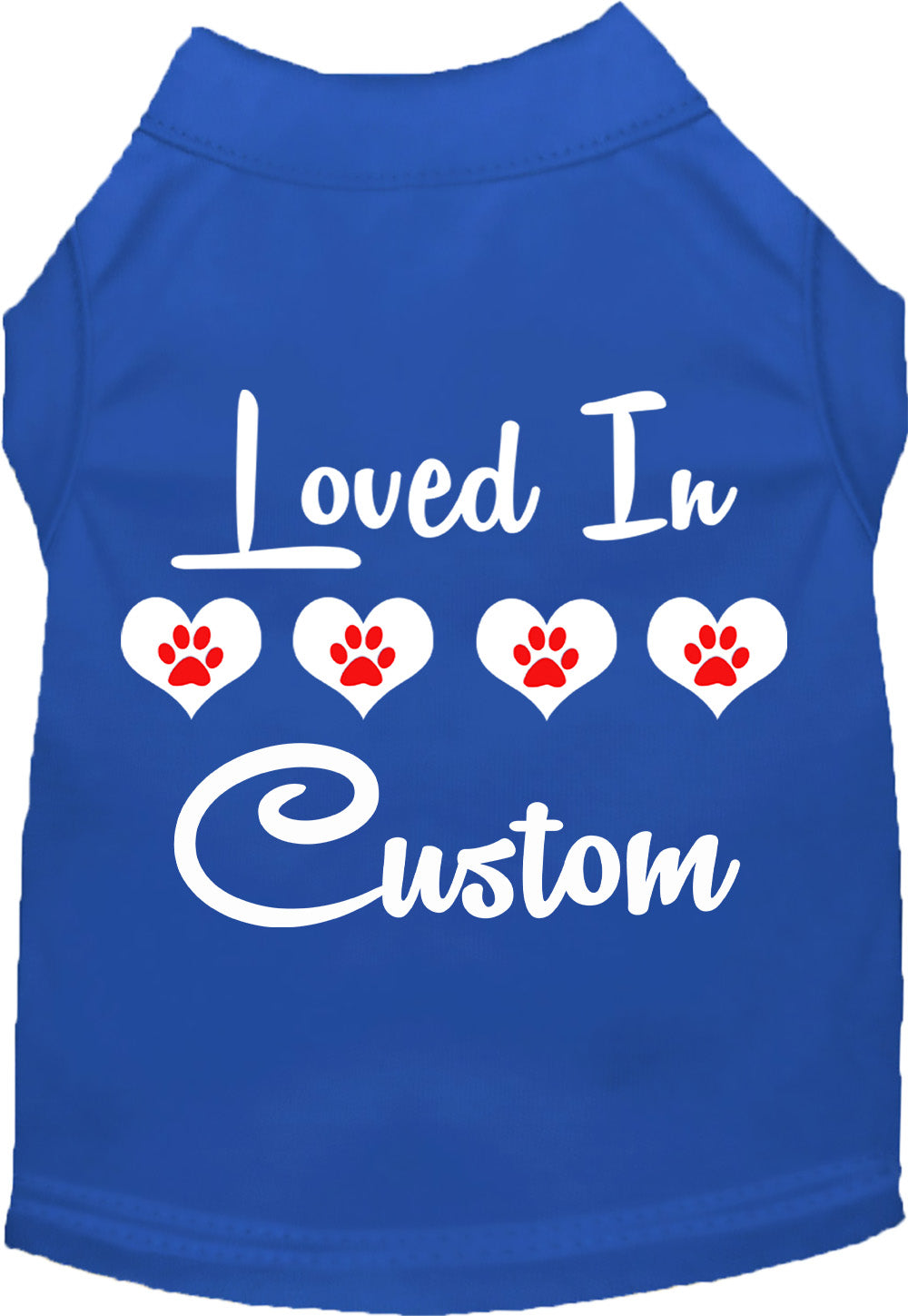 Custom Loved In Pet Shirt
