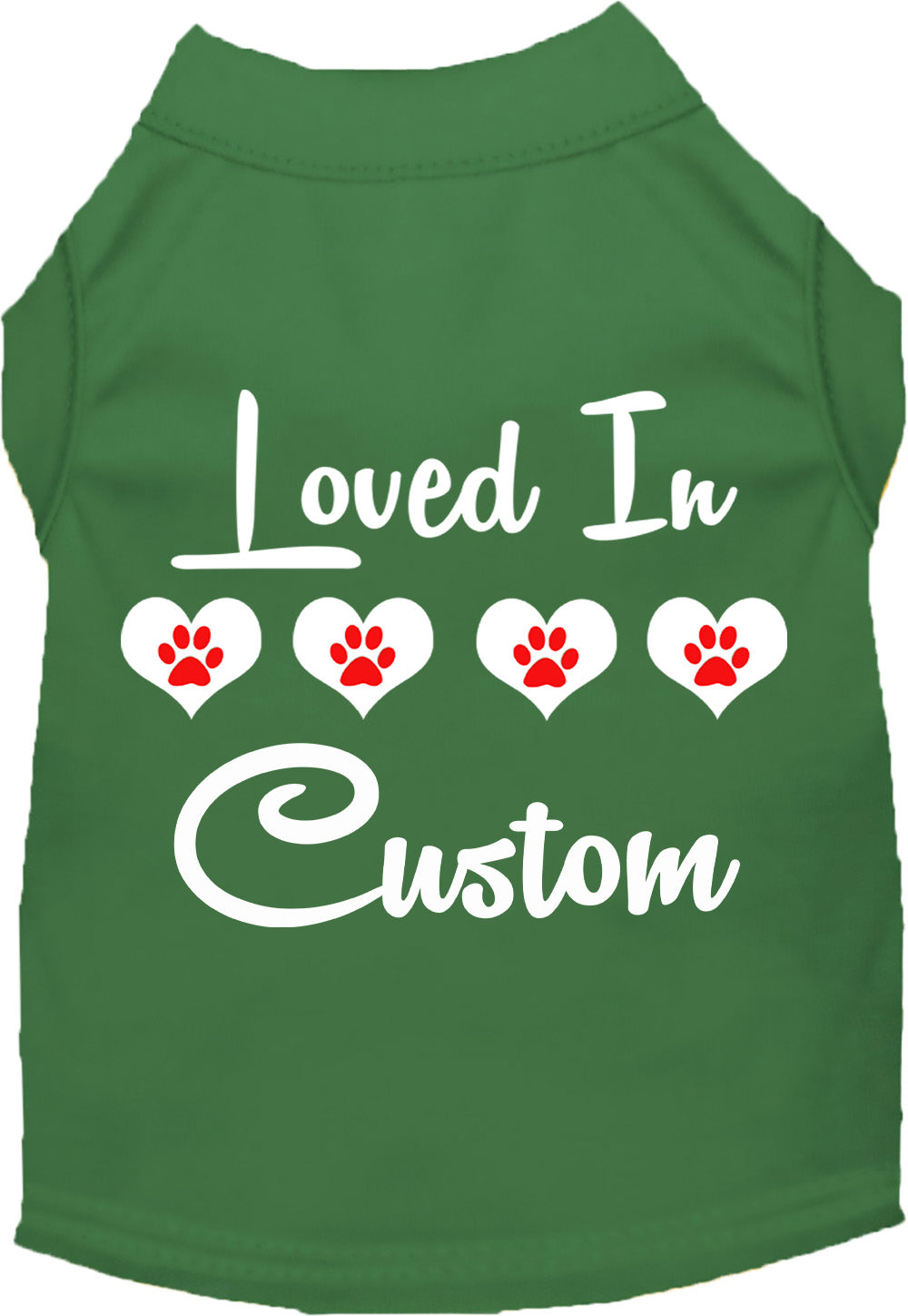 Custom Loved In Pet Shirt
