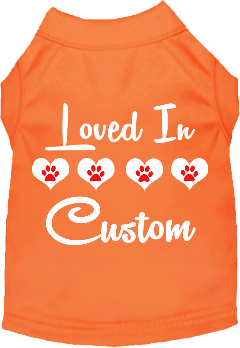 Custom Loved In Pet Shirt