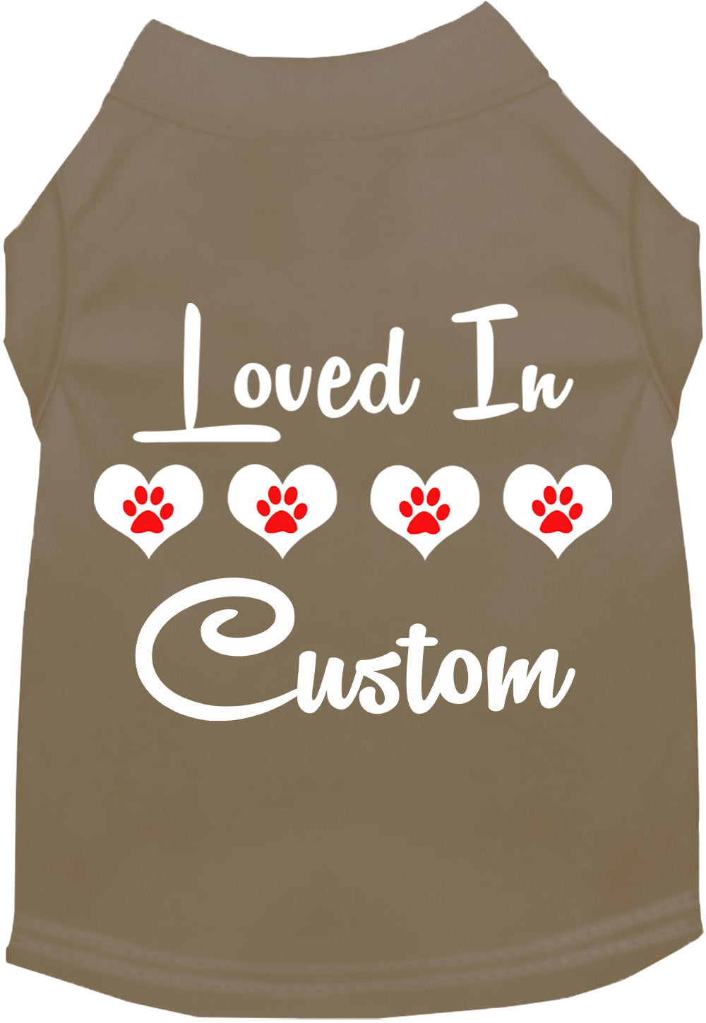 Custom Loved In Pet Shirt