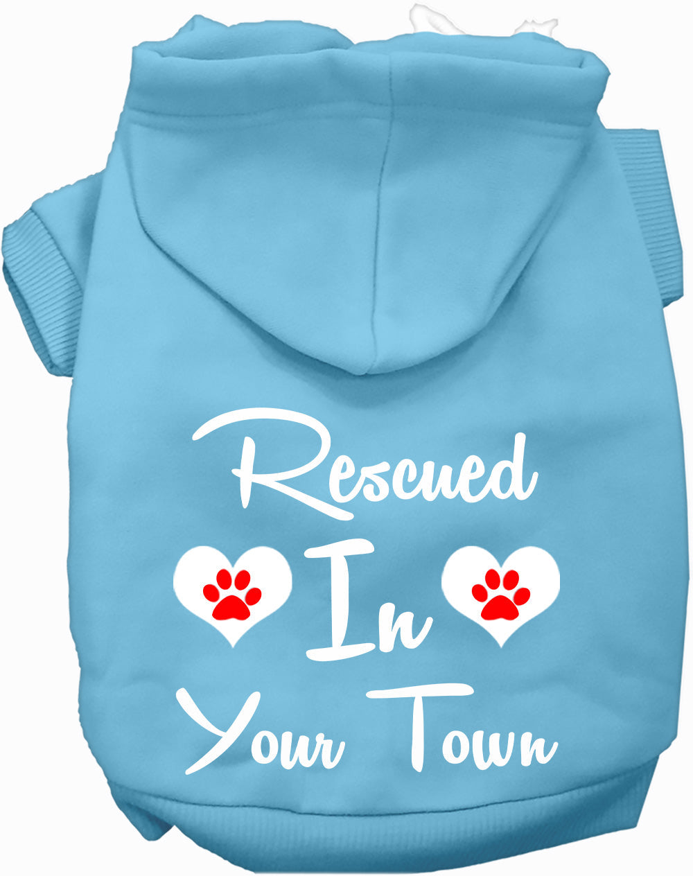 Custom Rescued In Pet Hoodie