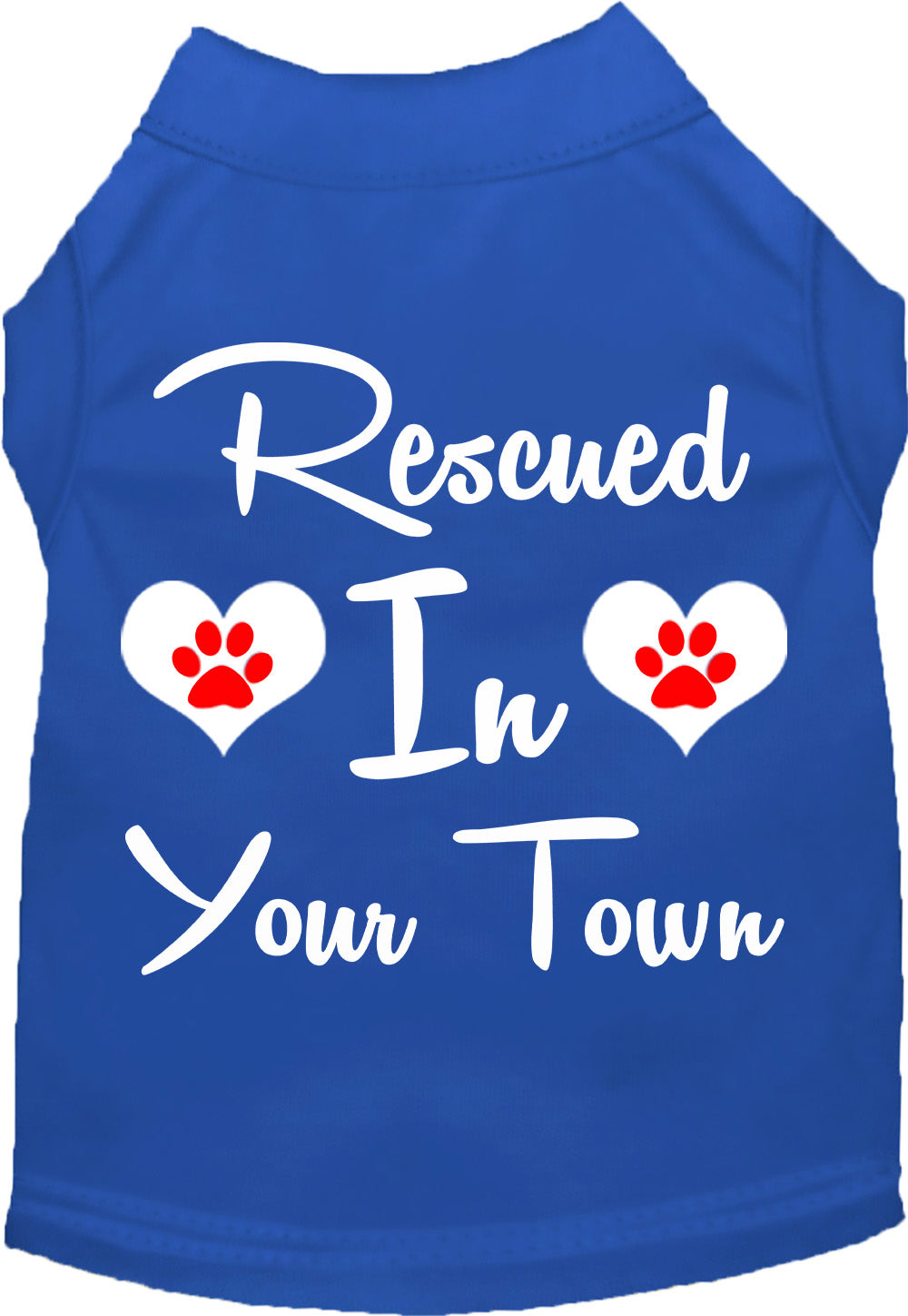 Custom Rescued In Pet Shirt