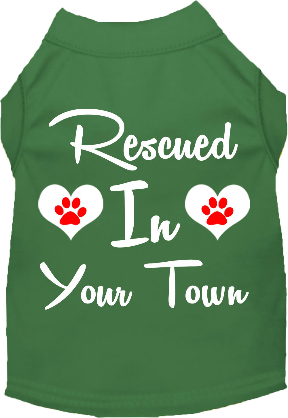Custom Rescued In Pet Shirt