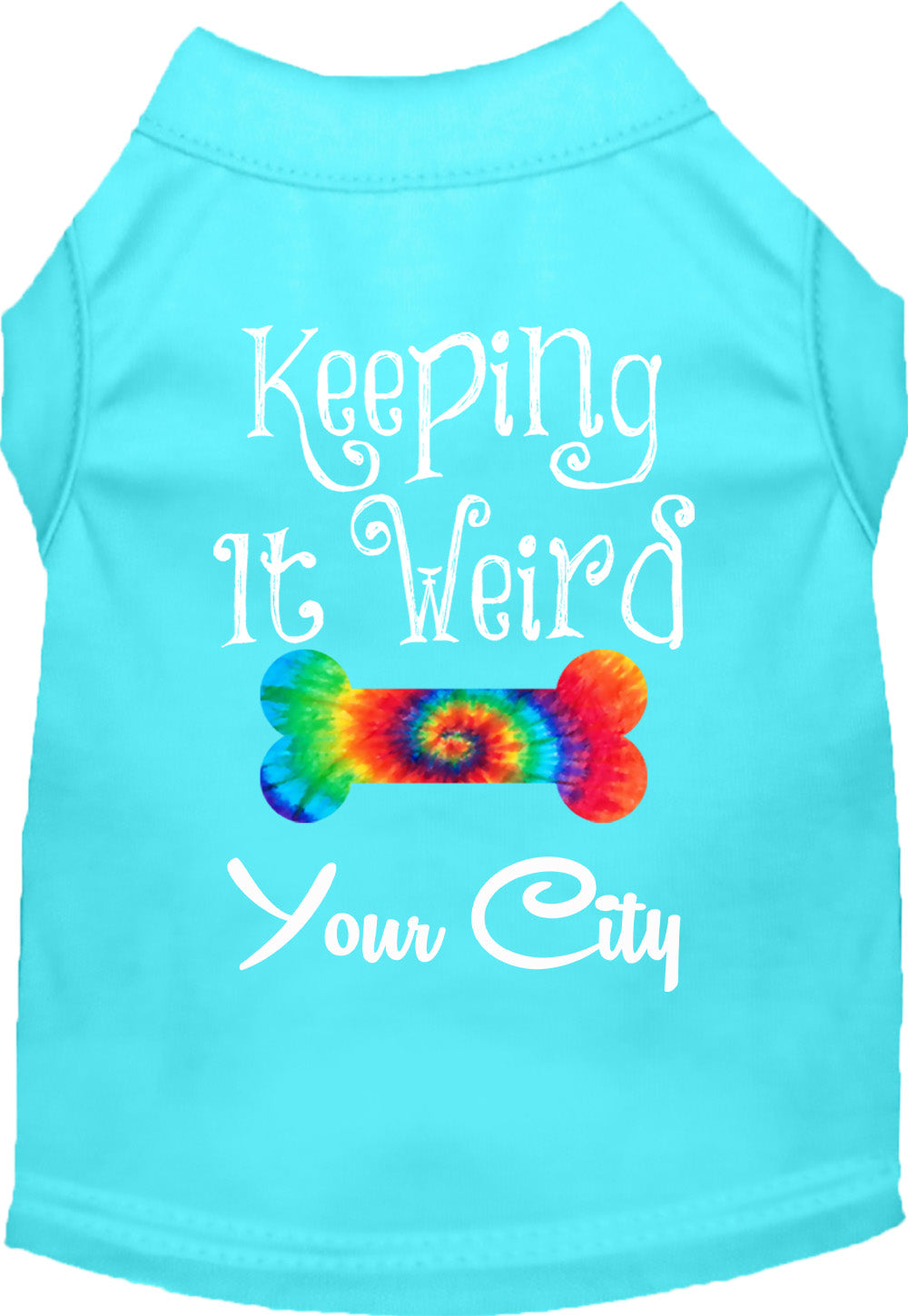 Custom Stay Weird in Pet Shirt