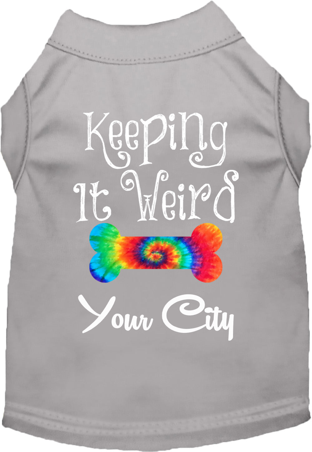Custom Stay Weird in Pet Shirt
