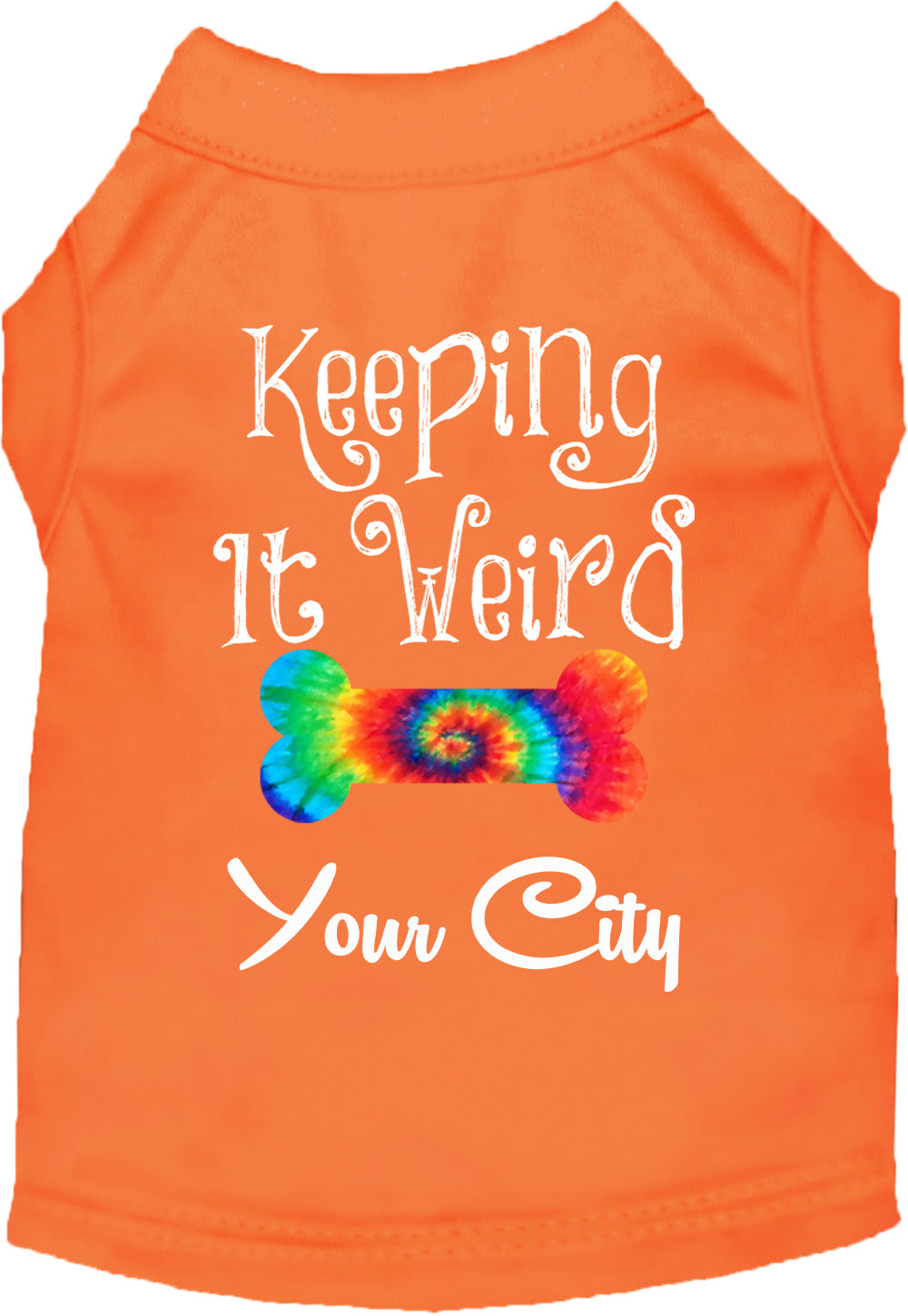 Custom Stay Weird in Pet Shirt