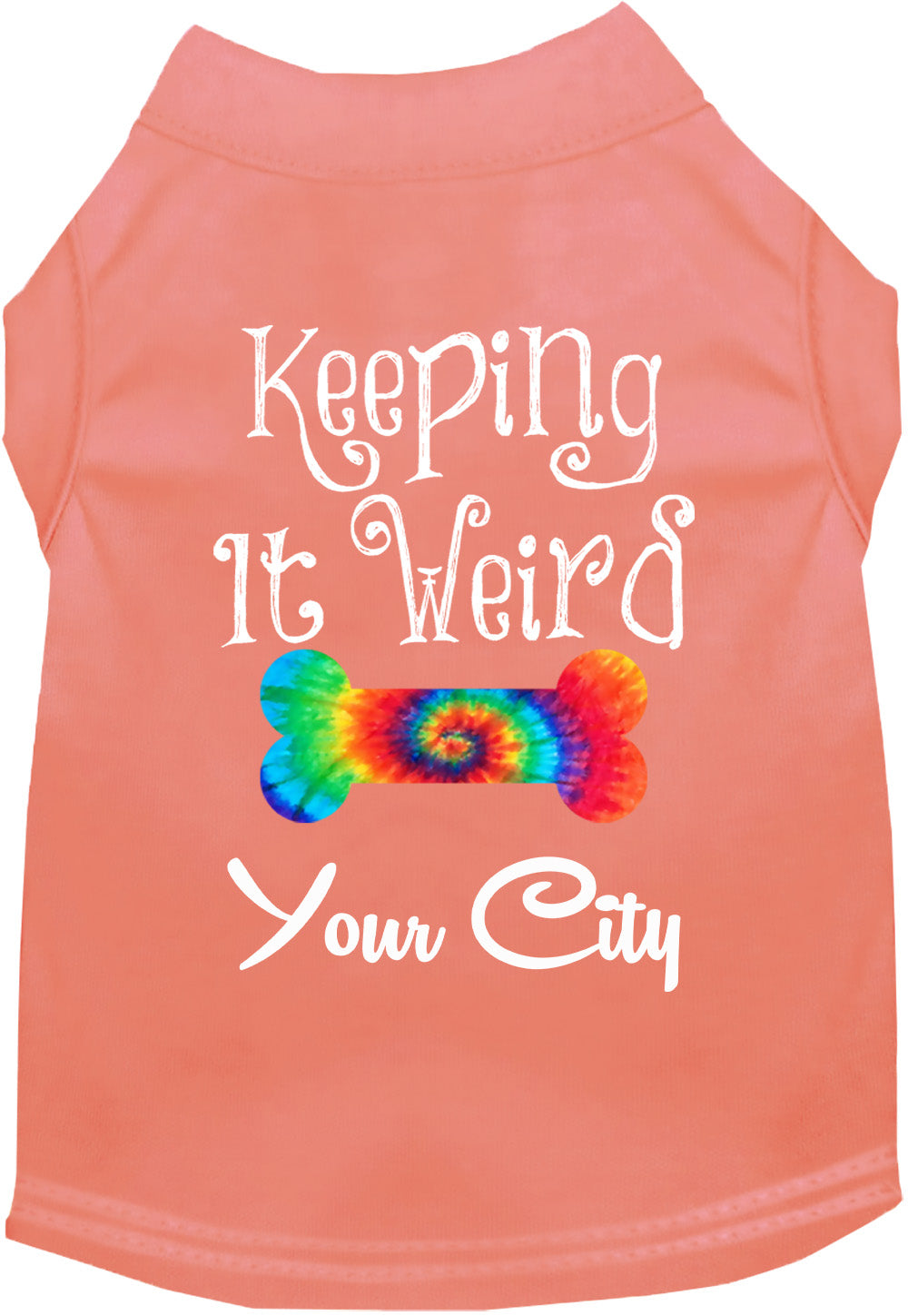 Custom Stay Weird in Pet Shirt