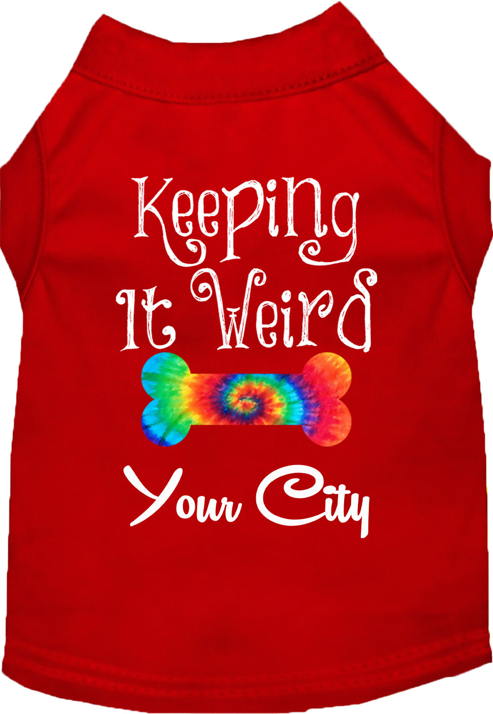 Custom Stay Weird in Pet Shirt