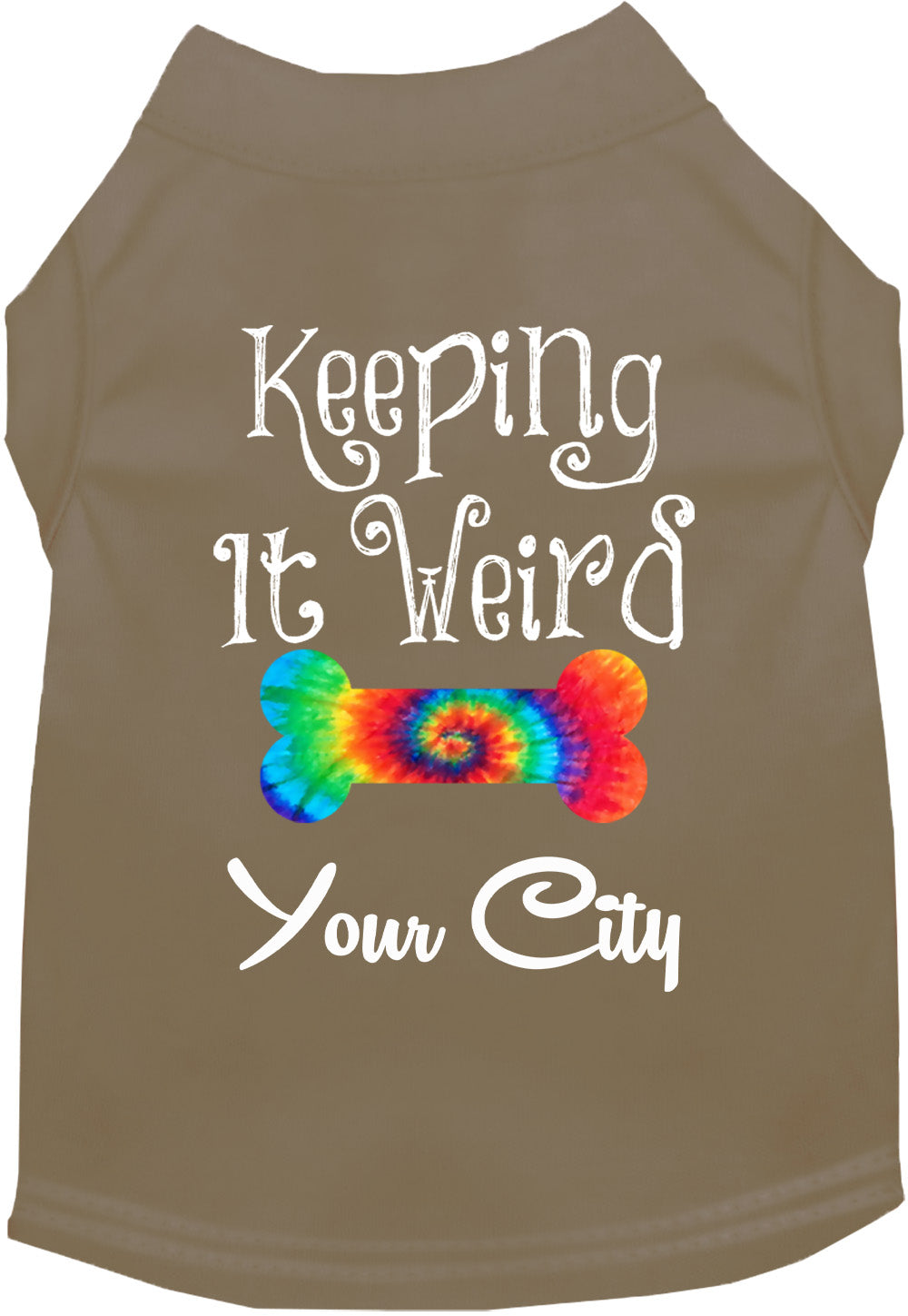 Custom Stay Weird in Pet Shirt