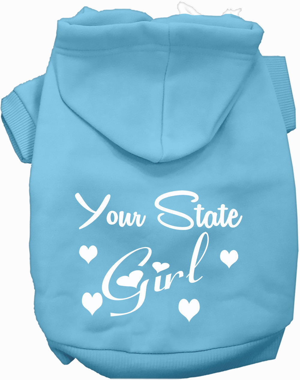 Custom Girl Pet Hoodie