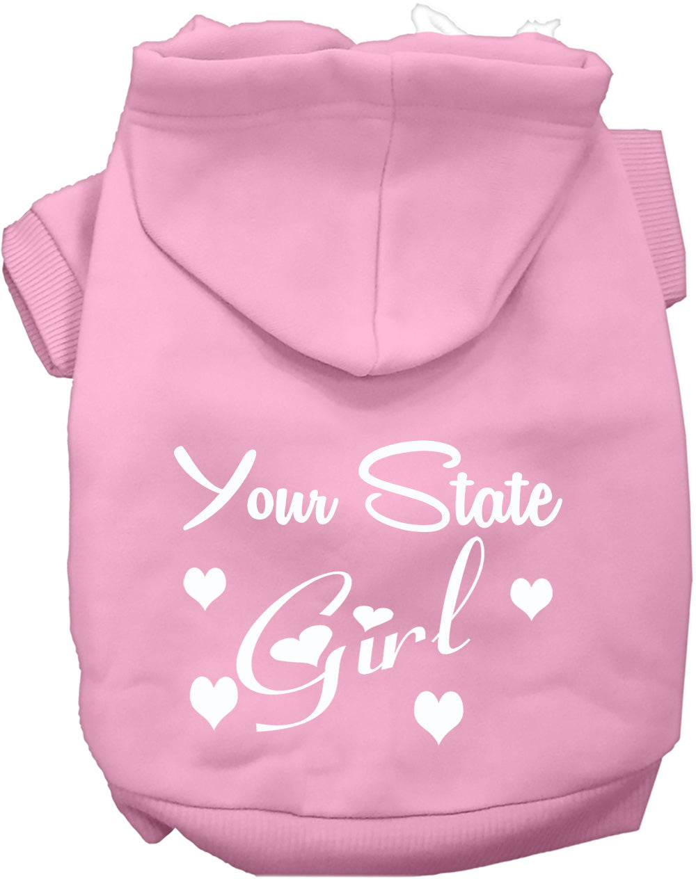 Custom Girl Pet Hoodie