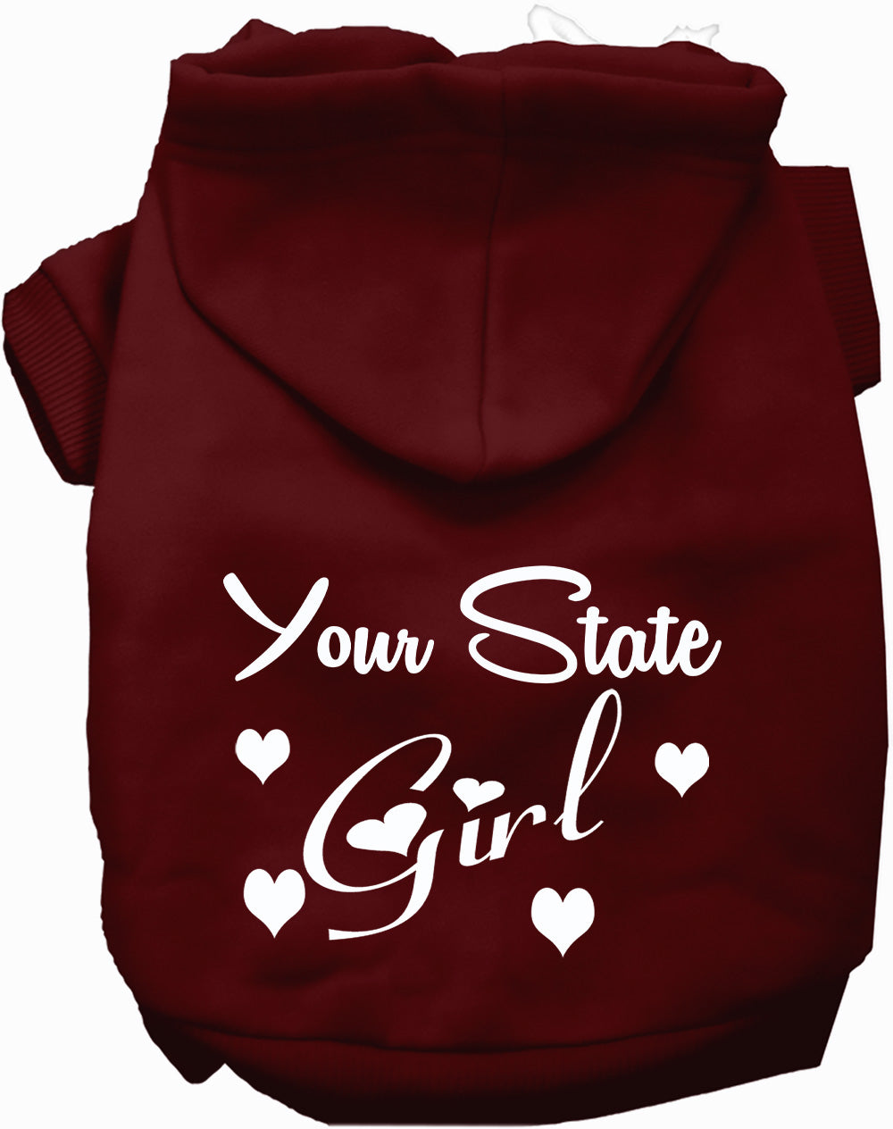 Custom Girl Pet Hoodie