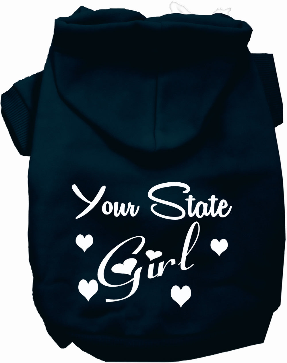Custom Girl Pet Hoodie