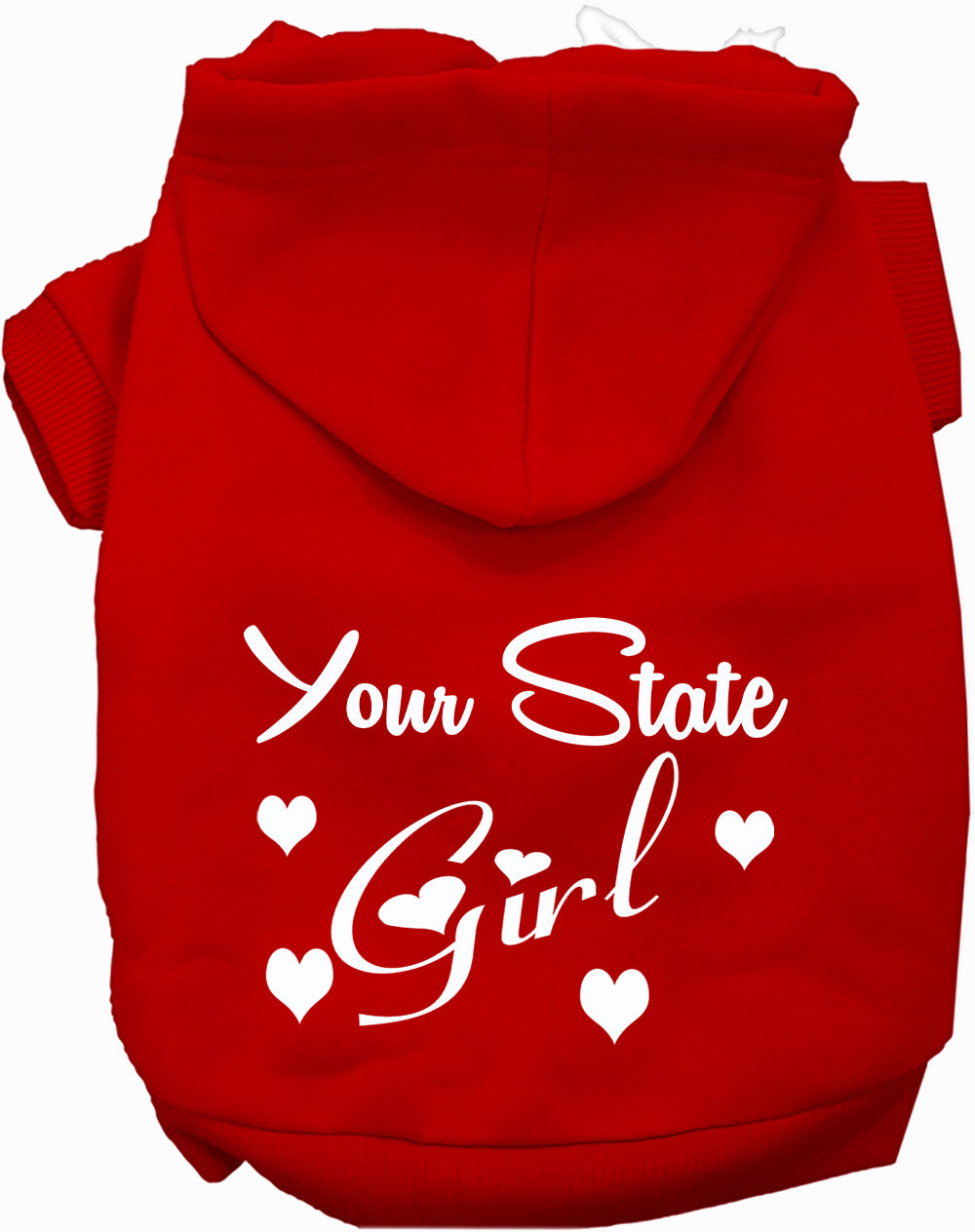 Custom Girl Pet Hoodie