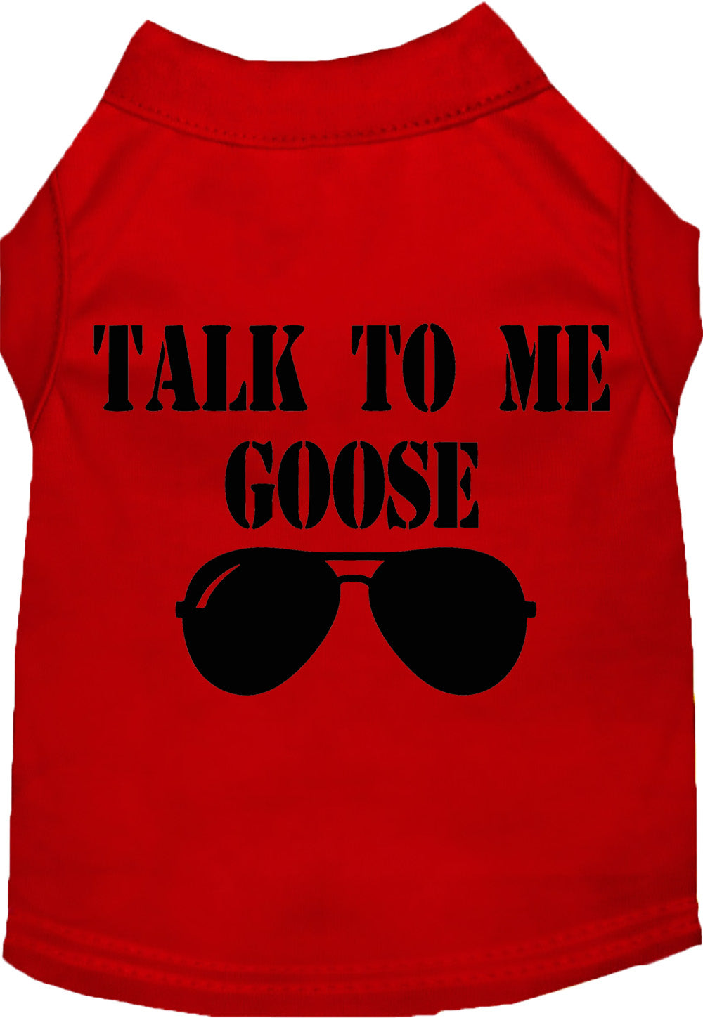 Pet Dog & Cat Shirt Screen Printed, "Talk To Me Goose"
