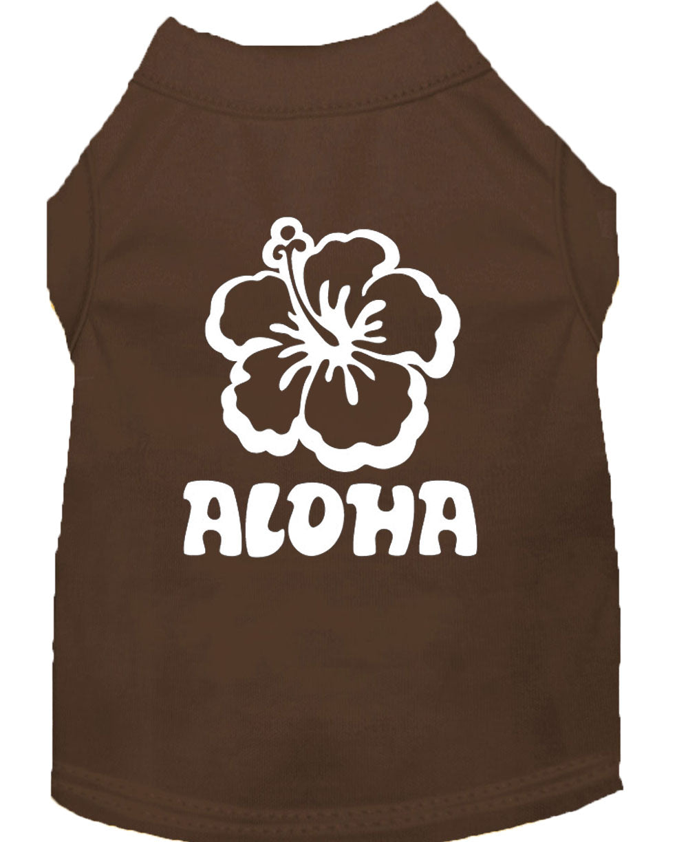 Pet Shirt "Aloha Flower"