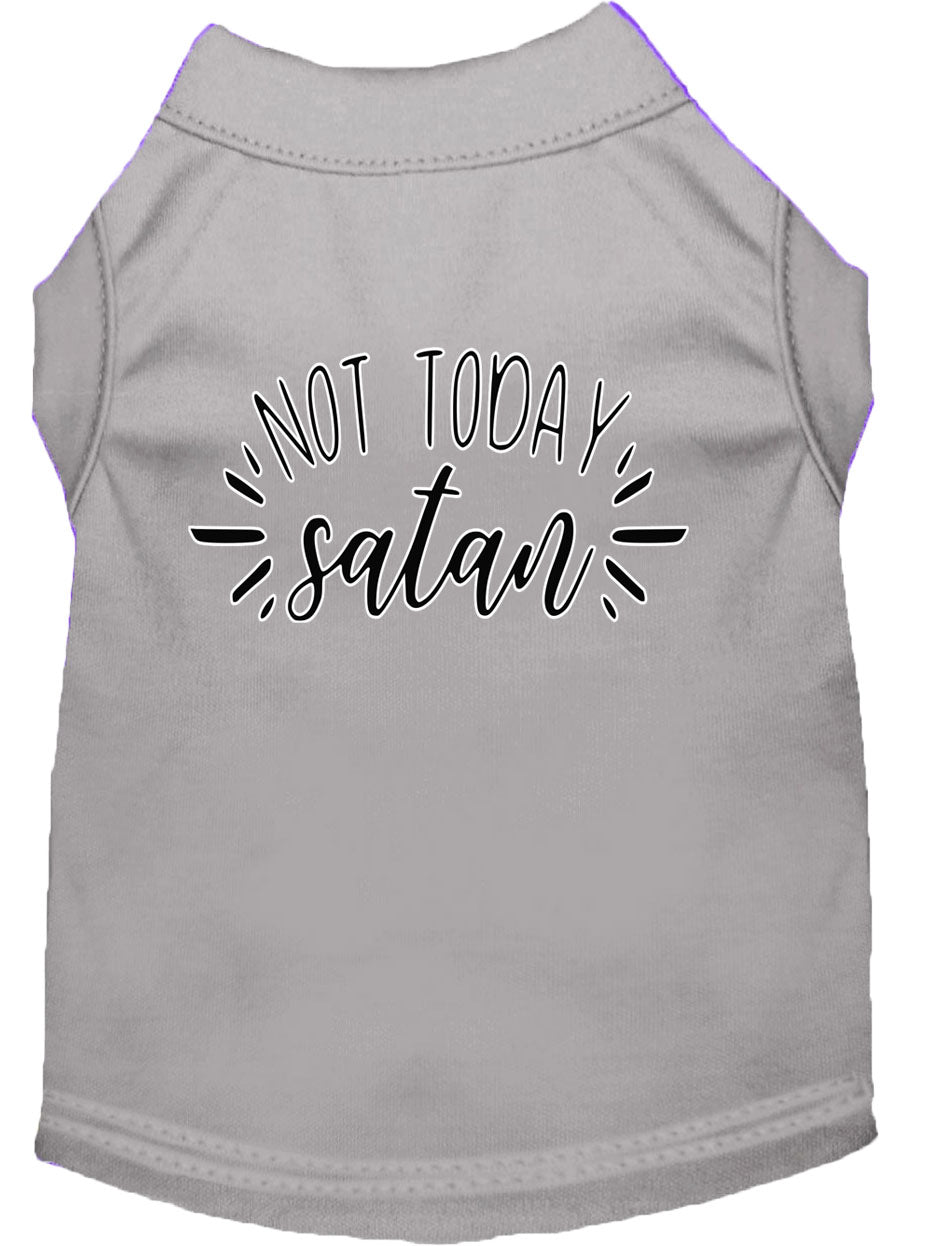 Pet Shirt "Not Today Satan"