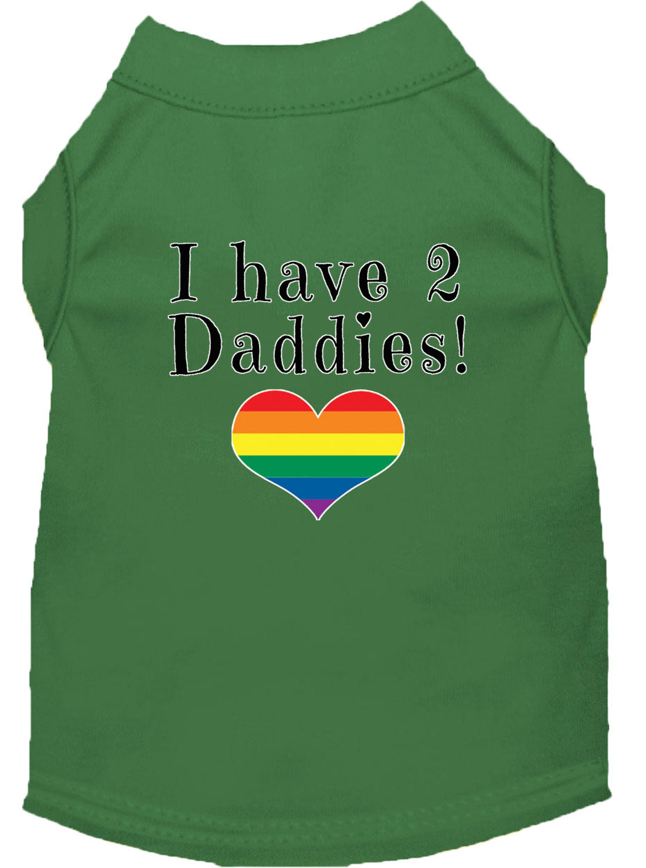 Pet Shirt "I Have Two Daddies"