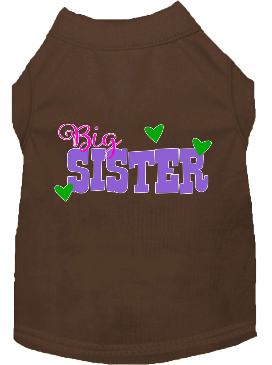 Pet Shirt "Big Sister"