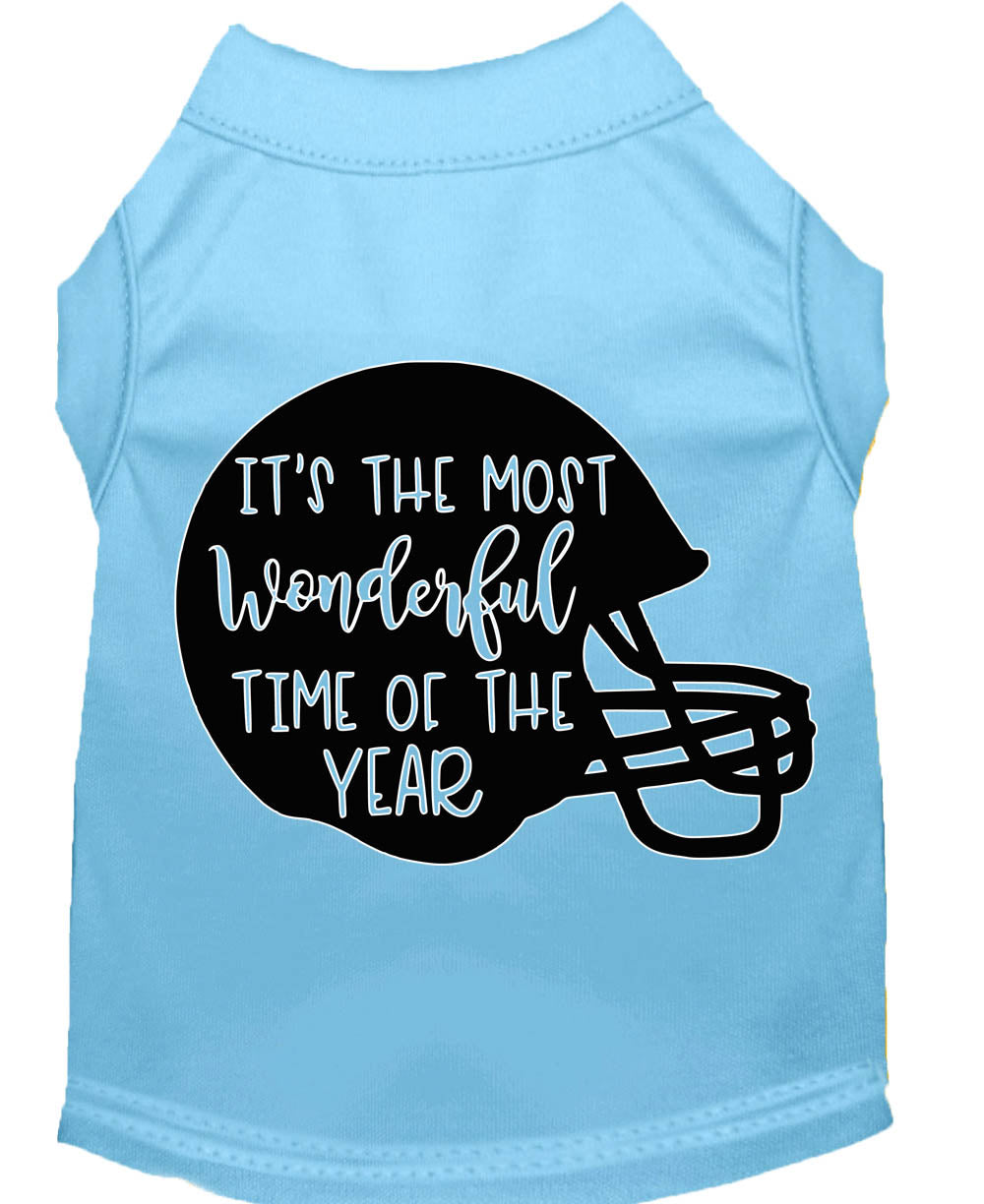 Pet Shirt "It's The Most Wonderful Time Of The Year (Football)"