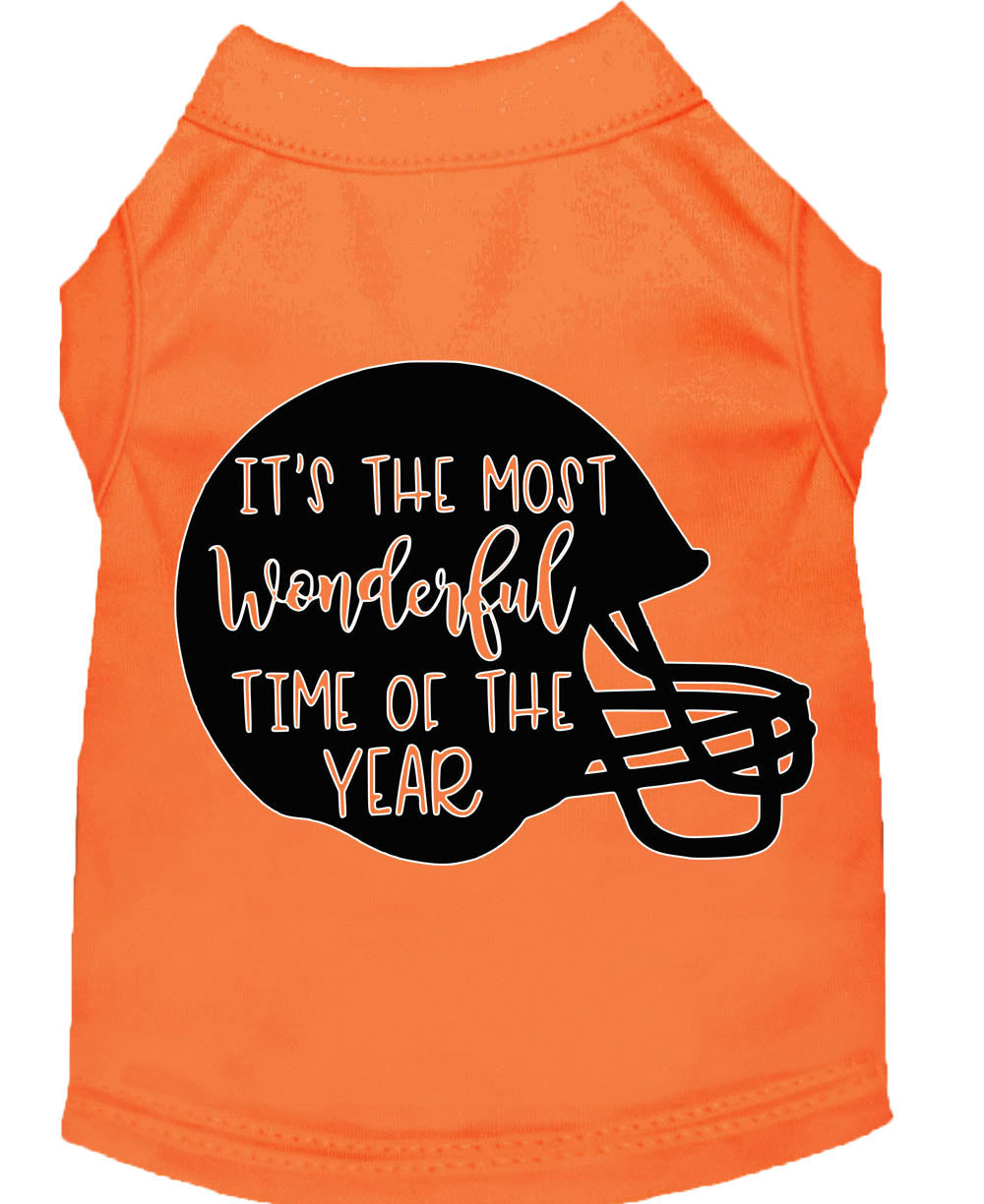 Pet Shirt "It's The Most Wonderful Time Of The Year (Football)"