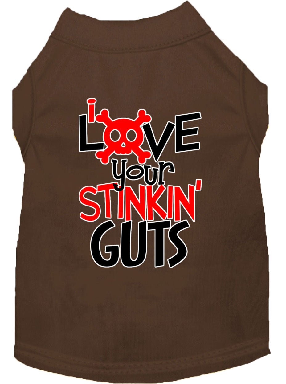 Pet Shirt "Love Your Stinking Guts"