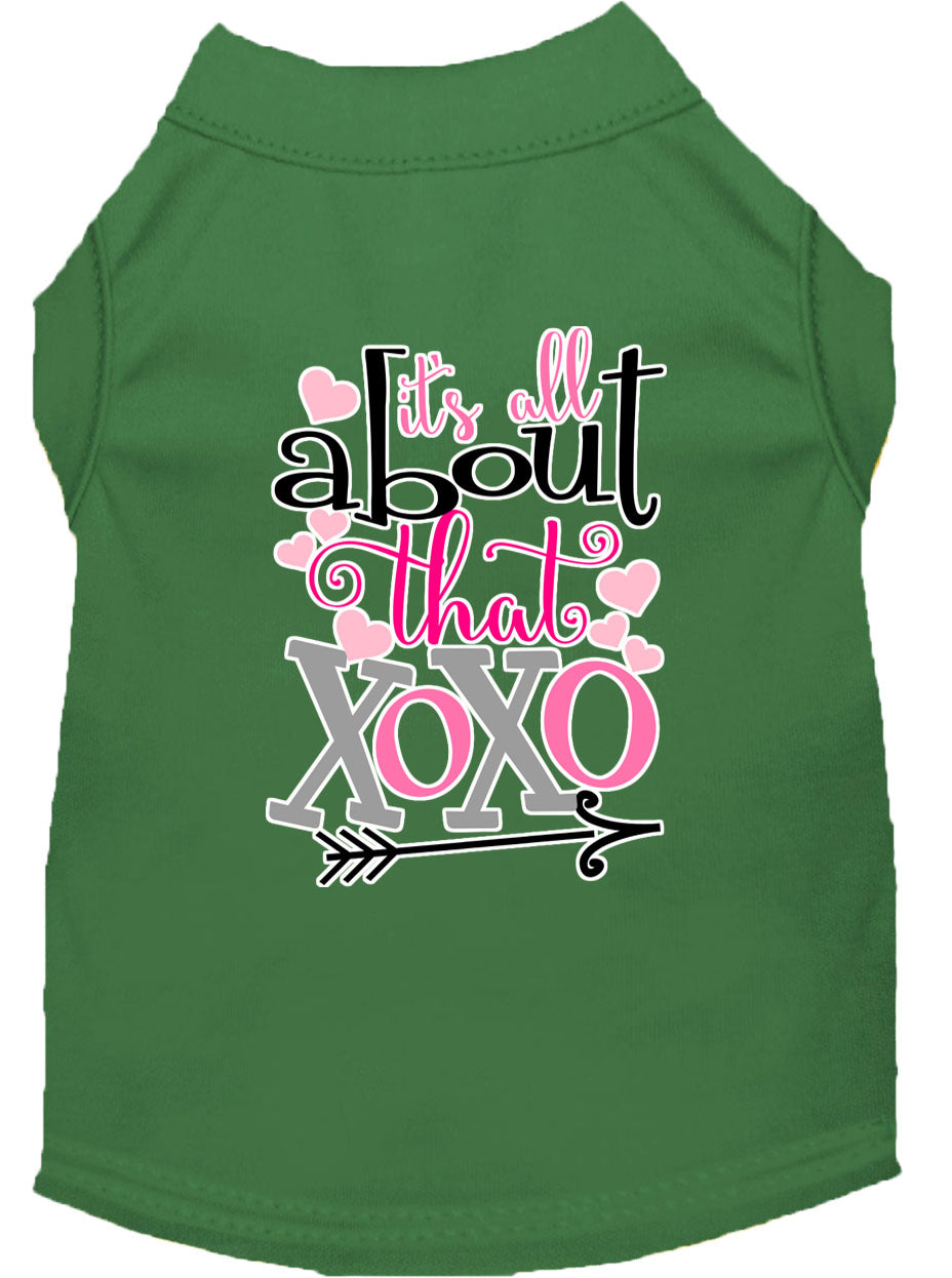 Pet Shirt "All About That XOXO"