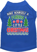 Christmas Pet Dog & Cat Shirt, "Have Yourself A Furry Little Christmas"