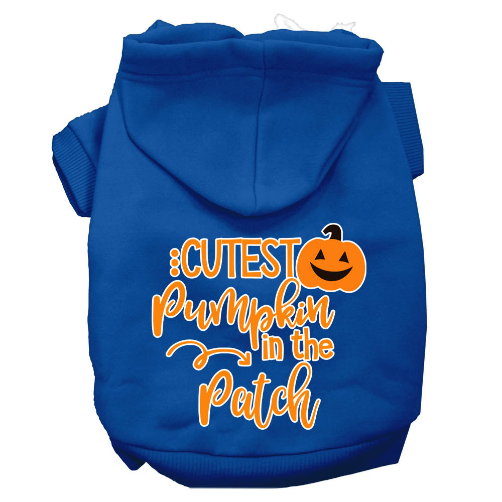 Halloween Pet Hoodie "Cutest Pumpkin In The Patch"