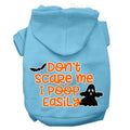 Halloween Pet Hoodie "Don't Scare Me, I Poop Easily"