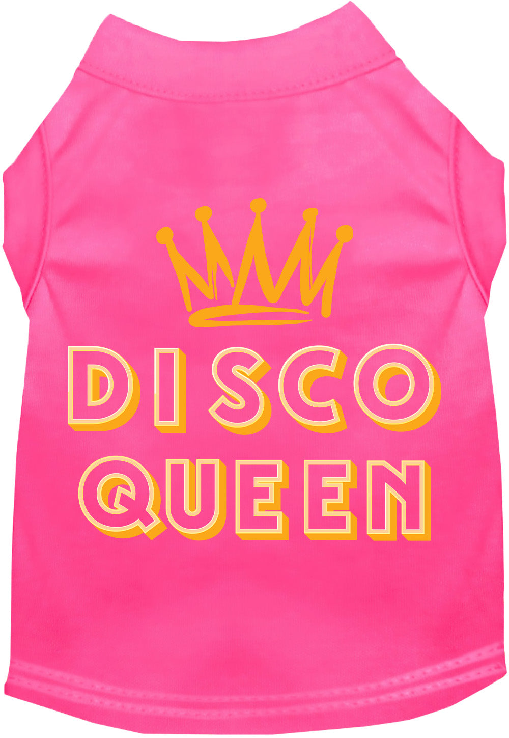 Pink Disco Queen shirt for pets