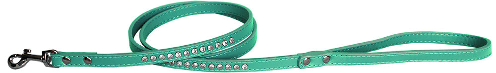 Bezel Set Crystal Pet Leash