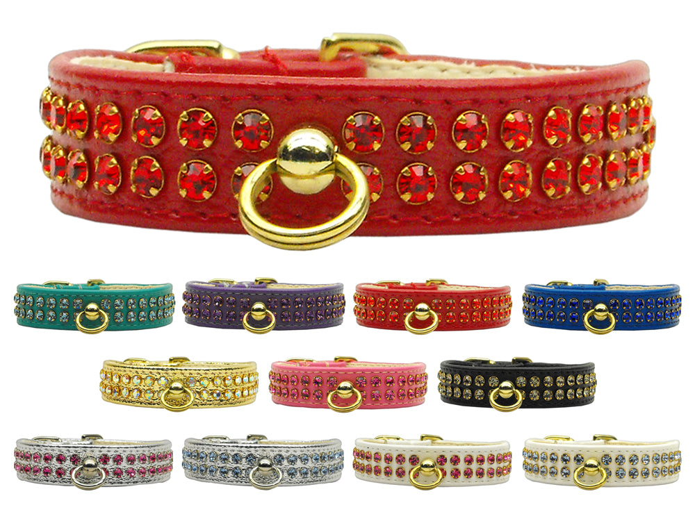 Fleetwood Matching Crystal Vintage Set Dog Collar