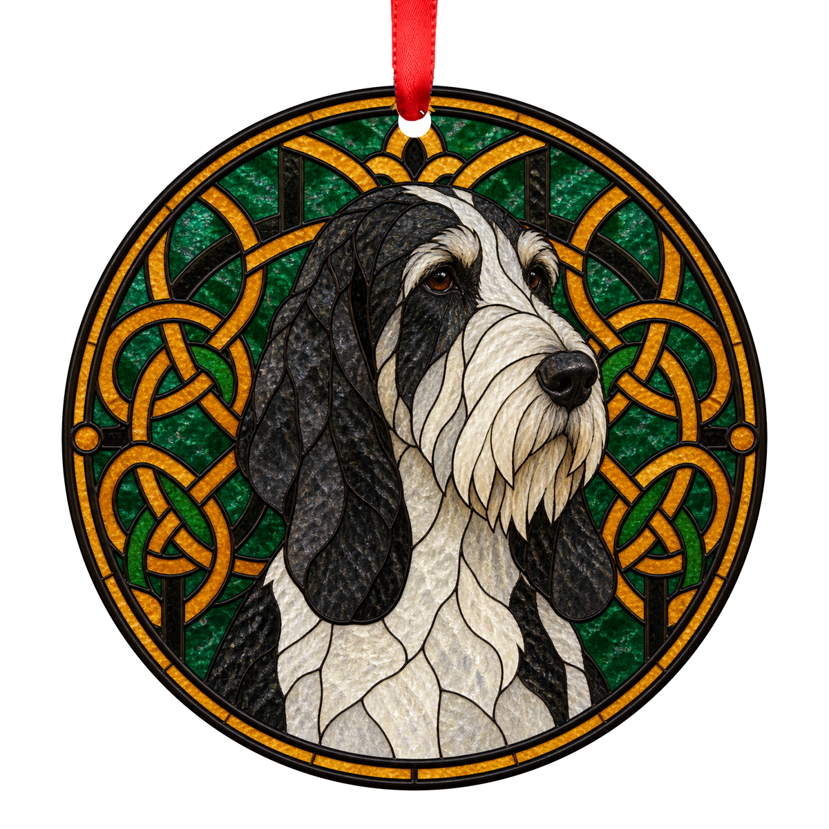 Grand Basset Griffon Vendéen — Black and White