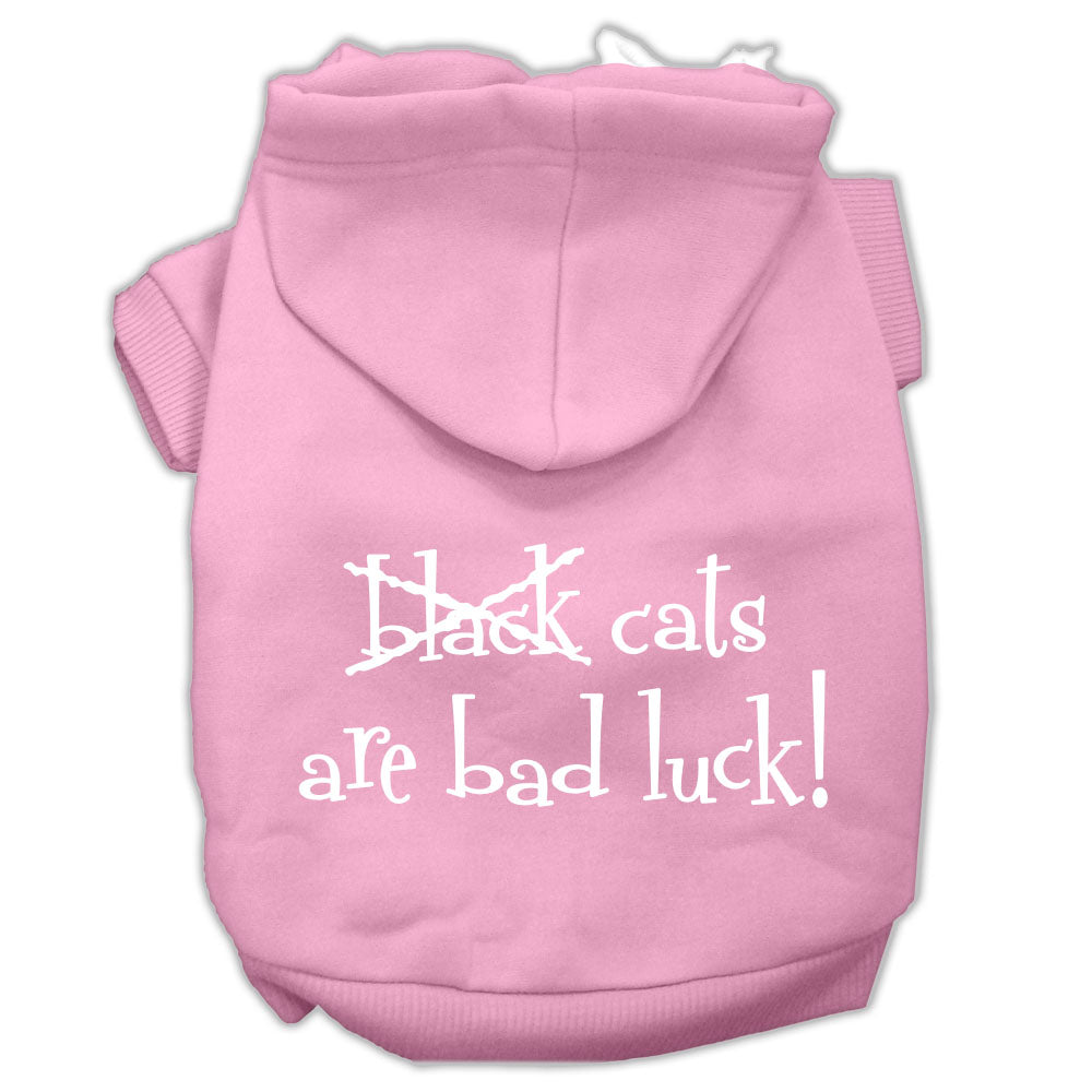 Halloween Pet Hoodie "Black Cats Are Bad Luck"