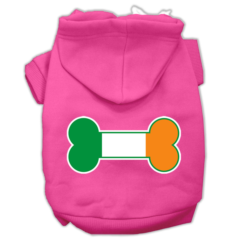 Pet Hoodie "Bone Shaped Ireland Flag"