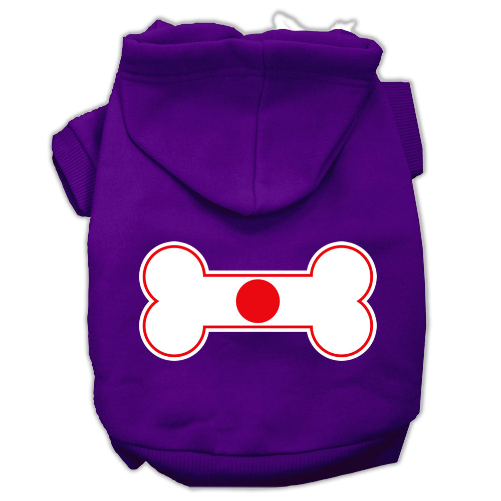 Pet Hoodie "Bone Flag Japan"
