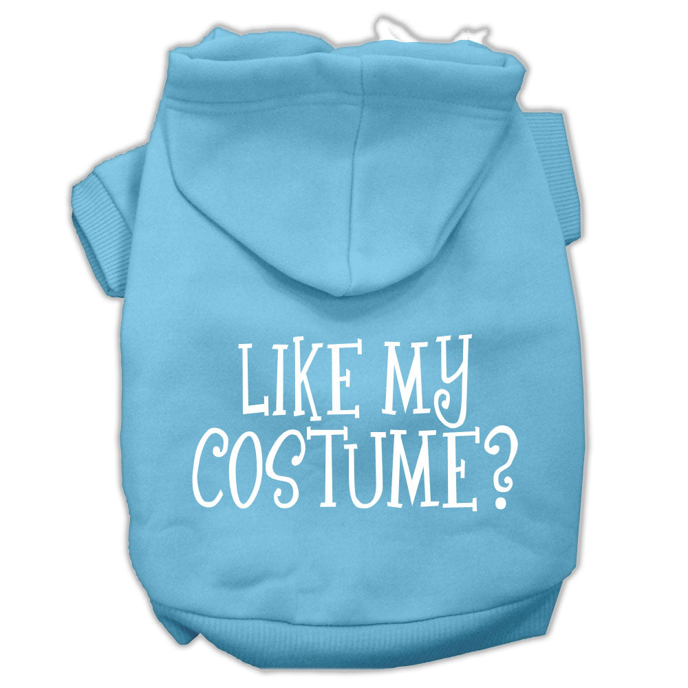 Halloween Pet Hoodie, "Like My Costume?"