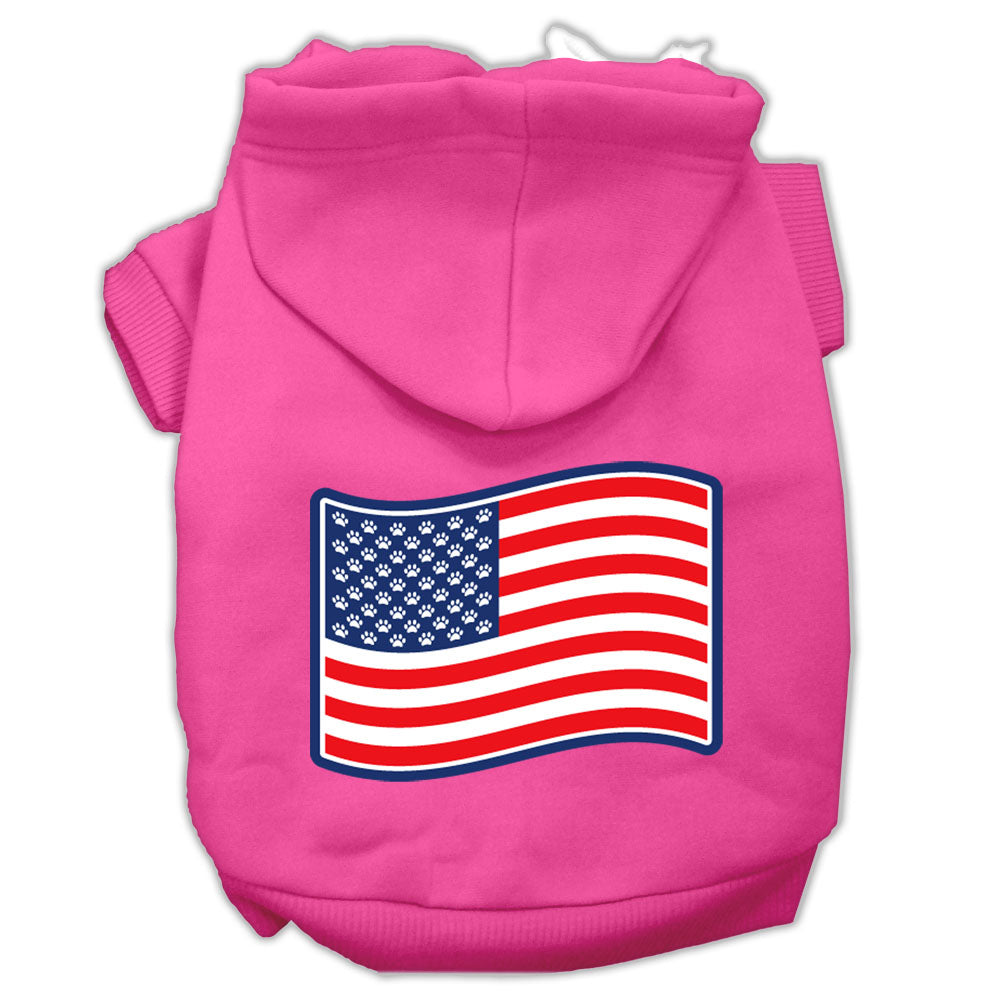 Pet Hoodie "Paws And Stripes"