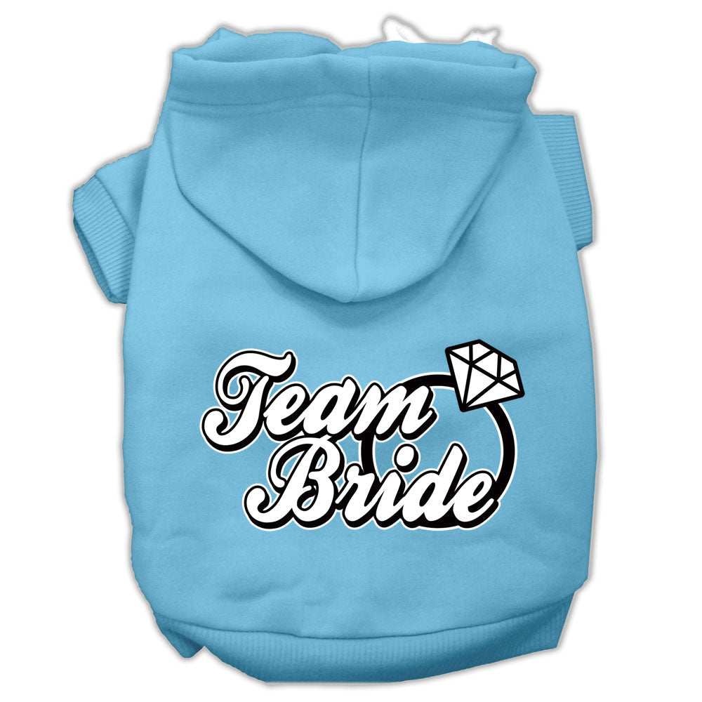 Pet Hoodie "Team Bride"