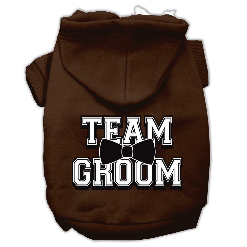 Pet Hoodie "Team Groom"