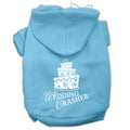 Pet Hoodie Screen Printed, "Wedding Crasher"